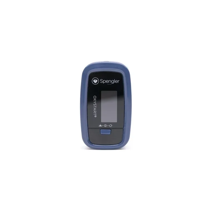 Spengler Oxystart Digital Fingertip Pulse Oximeter Blue - Measures SpO2 and Heart Rate