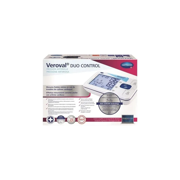 Hartmann Veroval Duo Control Blood Pressure Monitor Medium Cuff 22-32cm