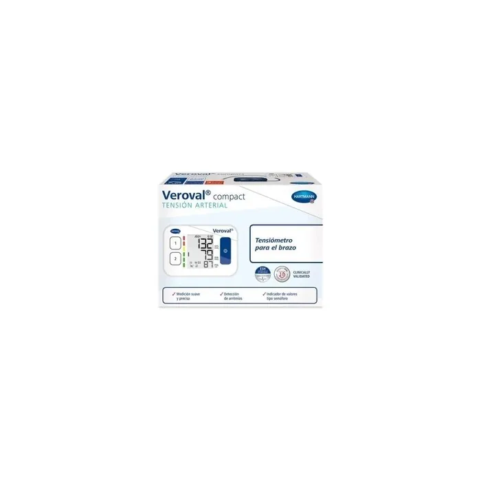 Hartmann Veroval Compact Arm Blood Pressure Monitor - Battery Powered, One Size