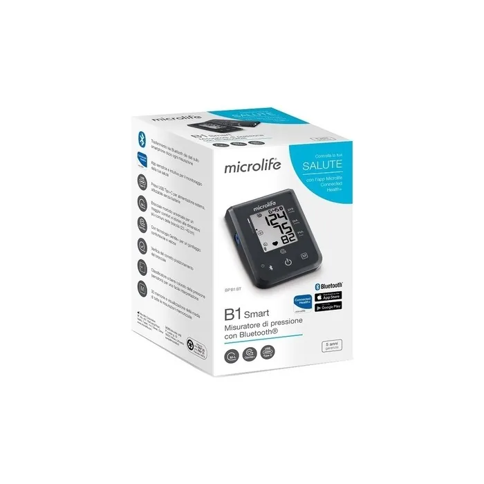 Microlife B1 Smart Arm Blood Pressure Monitor for Hypertension