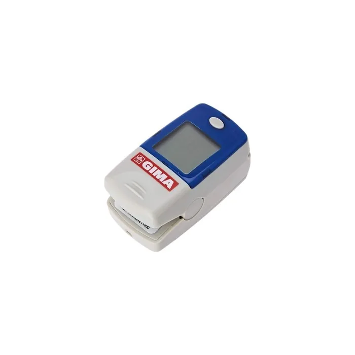 GIMA Oxy-5 Fingertip Pulse Oximeter Measures SpO2 and Heart Rate - White