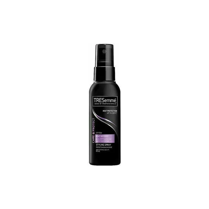 Tresemme Heat Defence Styling Spray 60ml Travel Size Sealing In Shine Uv