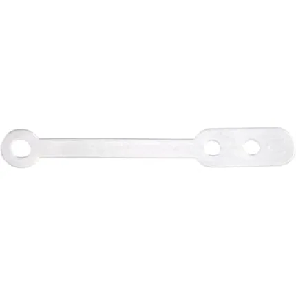 Comair Silicone Bands Heat Resistant 7.3cm Flat/Short