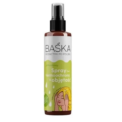 Solverx Baska Cosmetics In Polish Apple Spray 2 In 1 Thermal Protection And Volume 200ml