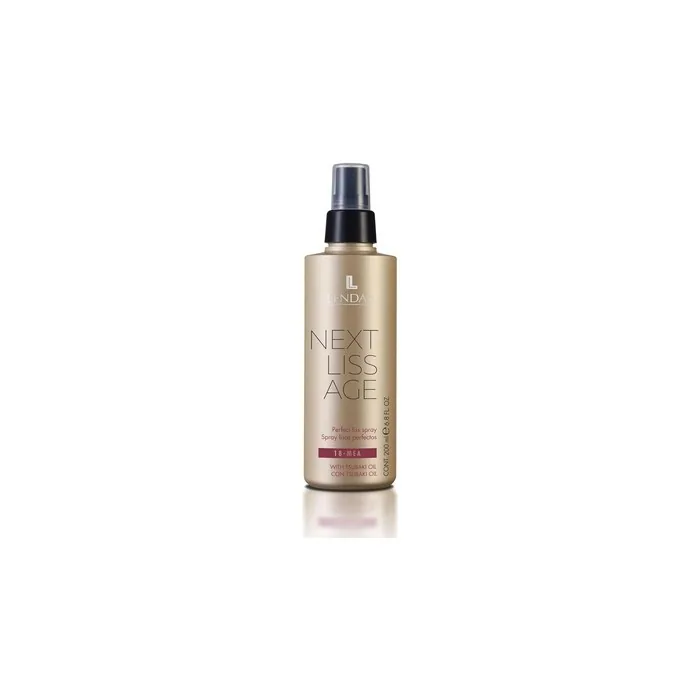 LENDAN Next Liss Age Smooth Spray 200ml Heat Protection Smooth Hair for up to 10 Weeks Seals the Cuticle Against Frizz Paraben-Free