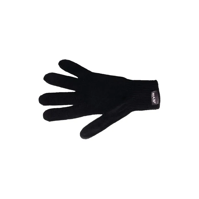 Max Pro Heat Resistant Glove One Size Black For Curler And Straightener Prevents Burns