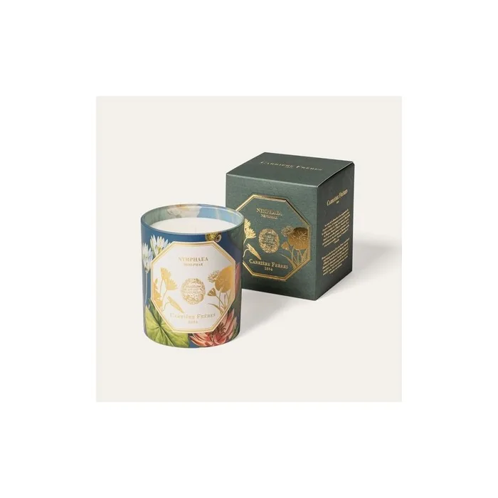 New Carriere Freres Waterlily Nymphaea Candle 185g