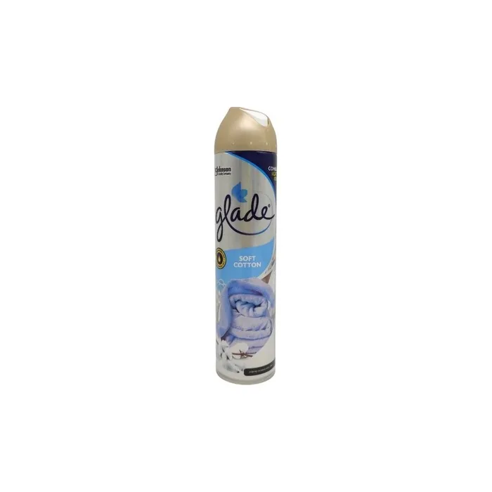 Glade Air Freshener Aerosol Room Spray Soft Cotton 300ml