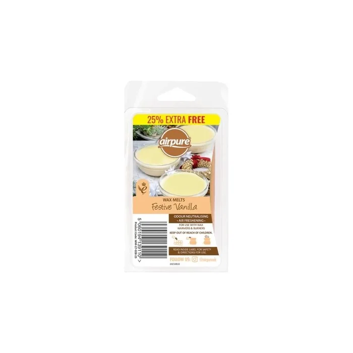 Airpure Wax Melts Festive Vanilla - 86g