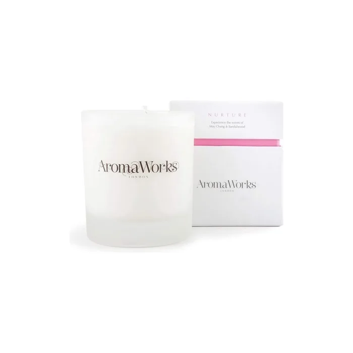 Aromaworks - Nurture Candle - Infused With Maychang And Sandalwood - Soothes
