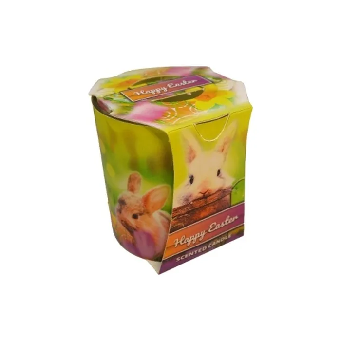 Admit Verona Easter Bunny Scented Candle in Glass 90g