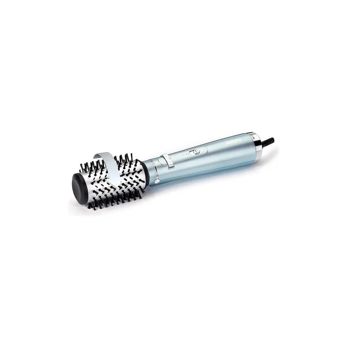 BaByliss AS773E Hydro Fusion Hot Air Brush with Super Ion Technology Ice Blue 1 Piece 800g