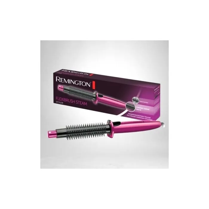 Remington Flexibrush Steam Hot Air Ceramic Hair Styling Brush Cb4n