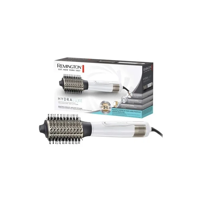 Remington Hydraluxe Ionic Hot Air Brush 2in1 Hair Dryer and Volumizer 1200W - AS8901