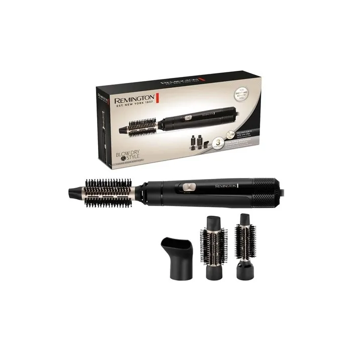 Remington AS7300 Blow Dry & Style Brush 800W with Variable Temperature and Multiple Attachments