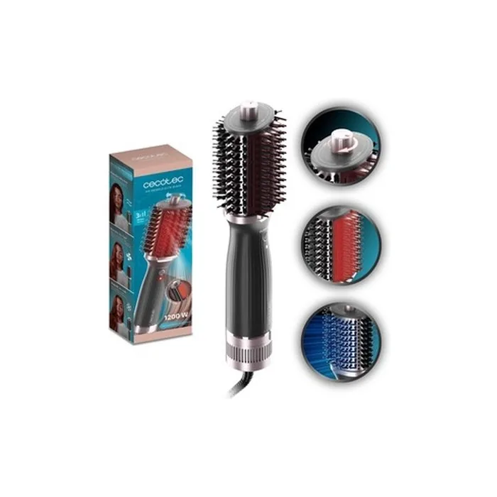 Cecotec Air DryBold Elite Black 1200W Hot Air Brush with 3 Styling Modes