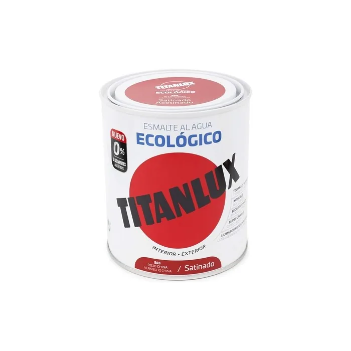 Titanlux Enamelled Aqua Red 750ml