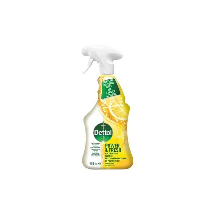 Dettol Antibacterial Surface Spray Citrus 500ml Effective Cleaning And Disinfecting