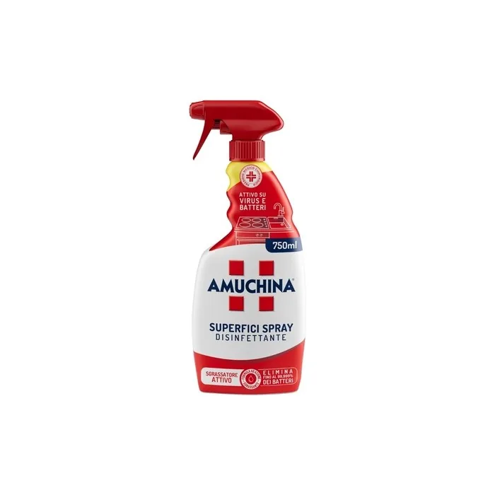 Amuchina Superficies Spray Degreaser Disinfectant 750ml