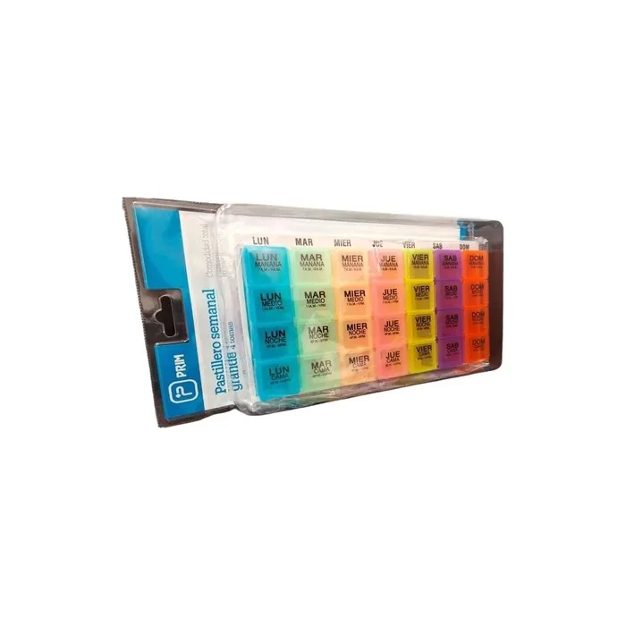 Weekly Pill Box with 4 Sockets