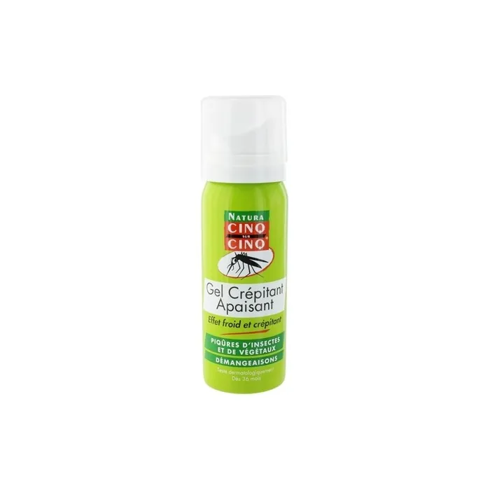 Cinq Sur Cinq Soothing Crackling Gel for Insect and Plant Bites 50ml
