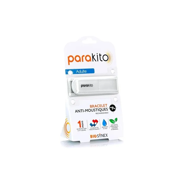 Biosynex Parakito Rechargeable Mosquito Bracelet