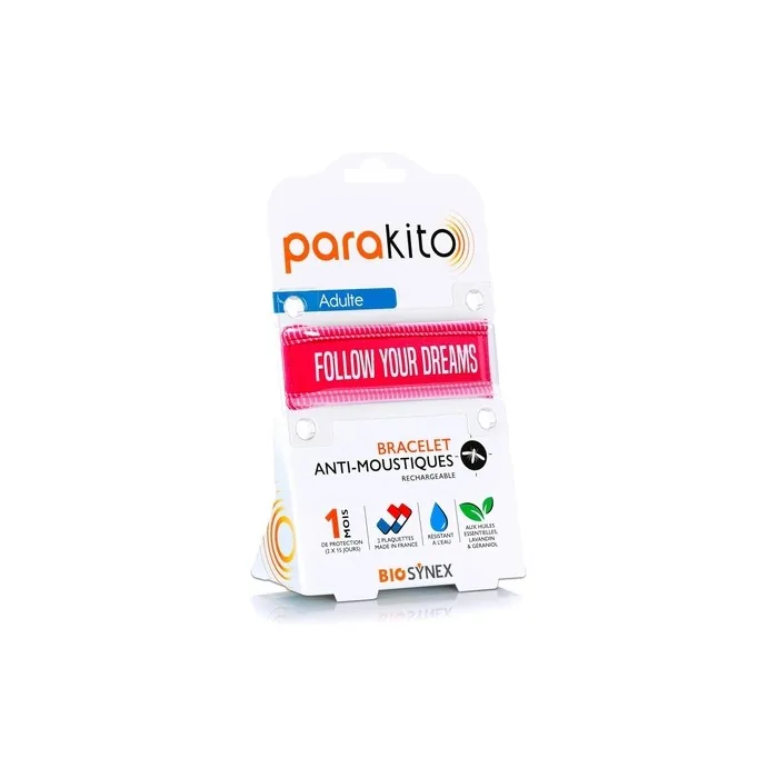 Biosynex Parakito Rechargeable Mosquito Repellent Bracelet