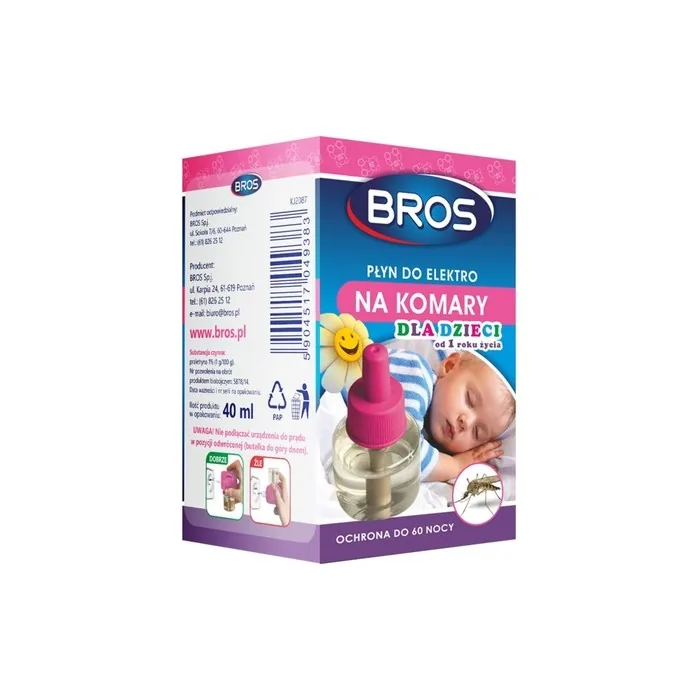 Bros 454 Night Mosquito Electrofumigator Liquid 60