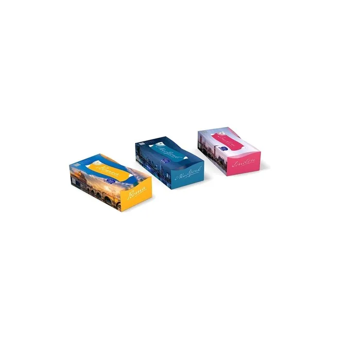 Veline Clean Paper White City 80 Pieces - 4 V 18 Cases A 80 Sheets