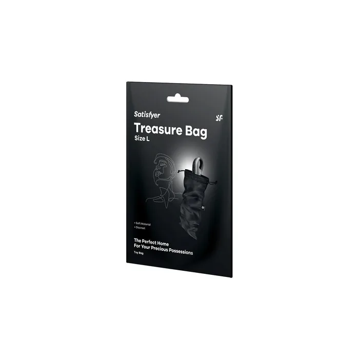 Satisfyer Treasure Bag Storage Bag For Gadgets Large Black