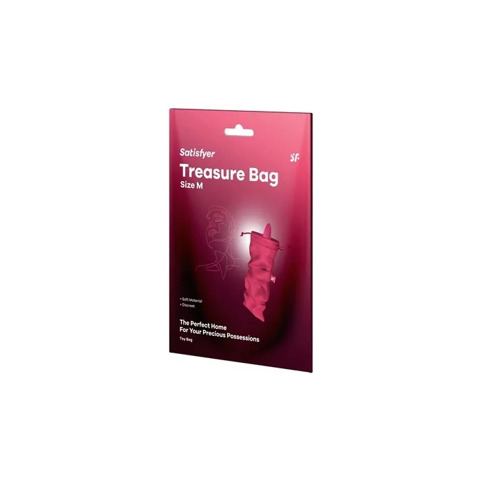 Satisfyer Treasure Bag Storage Bag For Gadgets M Pink