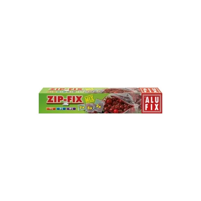 Alufix Zip-Fix Household Bags - Pack of 15
