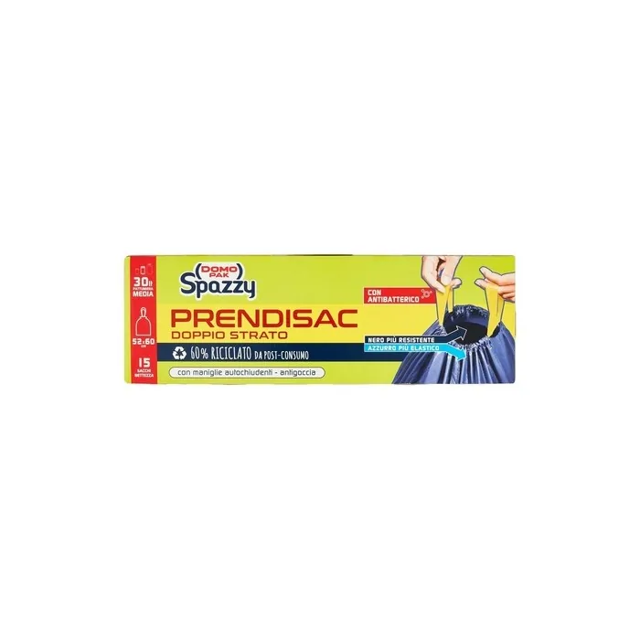 Domopak Spazzy Prendisac Bags With Self-Sealing Handles – Casalingo 30