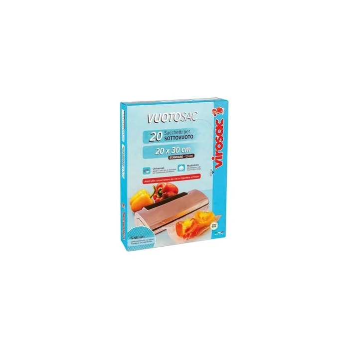 Virosac Vacuum Bags 20 X 30 Cm 20 Pieces