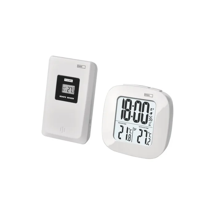 Emos Digital Thermometer with Outdoor Sensor - Indoor and Outdoor Thermometer