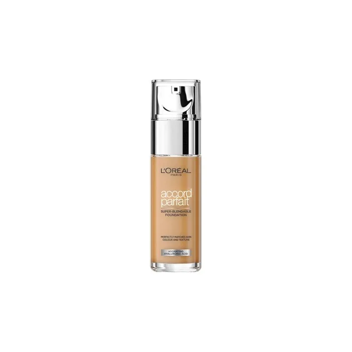 L'Oral Paris Accord Parfait With Hyaluronic Acid 65d65w Golden Toffee 30ml