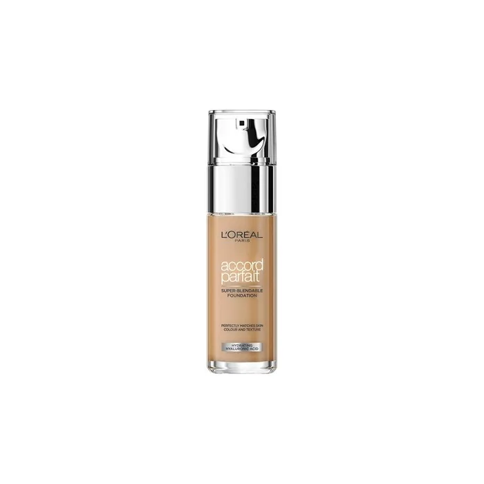 L'Oral Paris Accord Parfait With Hyaluronic Acid 7d7w Golden Amber 30ml