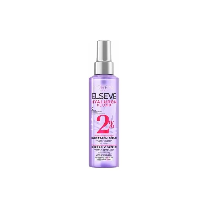 L'Oral Paris Hydrating Serum With 2 Hyaluronic Care Complex Elseve Hyaluron Plump 150 Ml