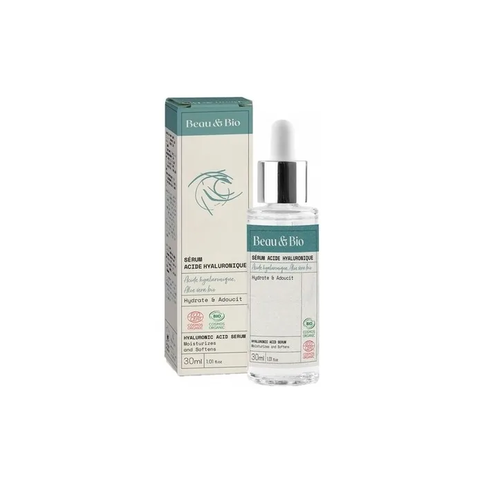 Beau & Bio Hyaluronic Acid Serum 30ml - Targeted Formula