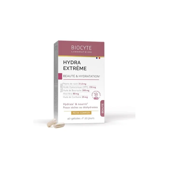 Biocyte Hydra Extreme Hyaluronic Acid Aloe Vera Vitamin C and E Oil