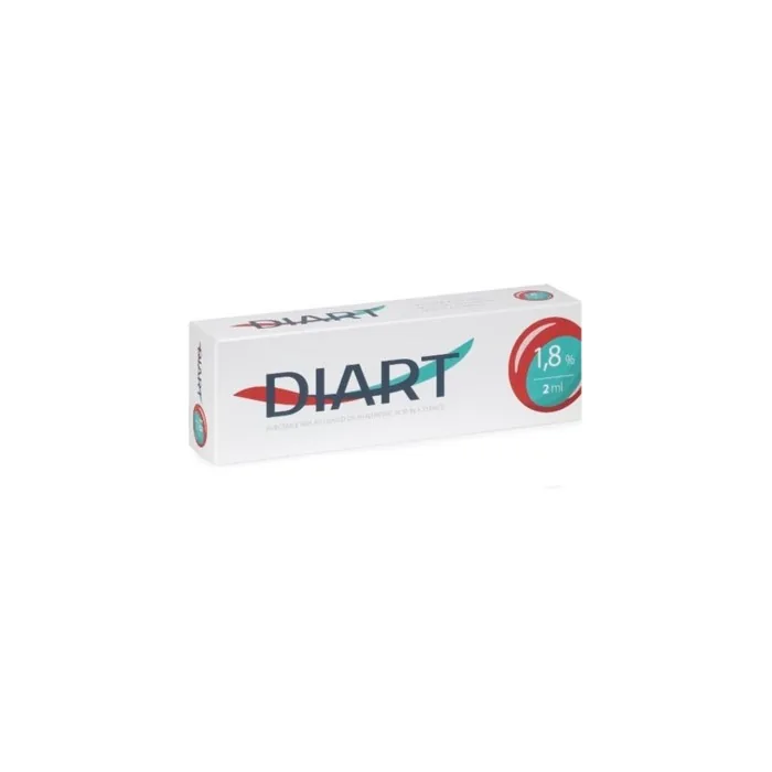 Diaco Diart 1.8% Medical Device Pre-Filled Syringe with Hyaluronic Acid 2ml