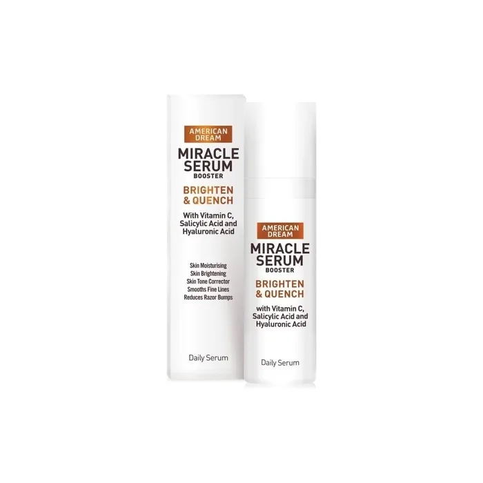American Dream Advanced Miracle Serum 50ml with Hyaluronic Acid - Brightening