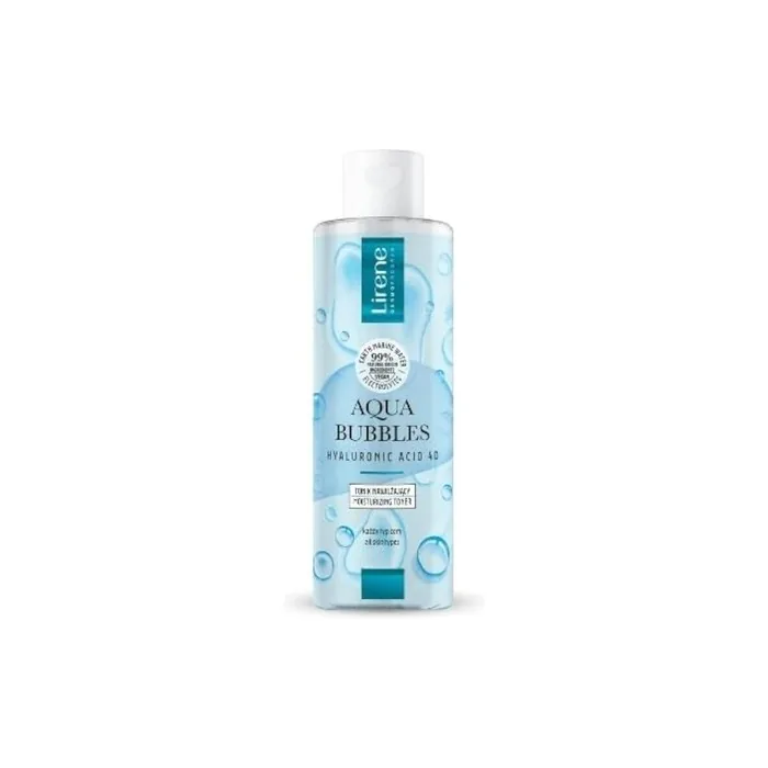 Lirene Aqua Bubbles Hyaluronic Acid 4D Hydrating Tonic 200ml