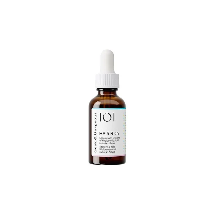 Geek Gorgeous 101 Ha5 Serum Rich Hyaluronic Acid 30ml