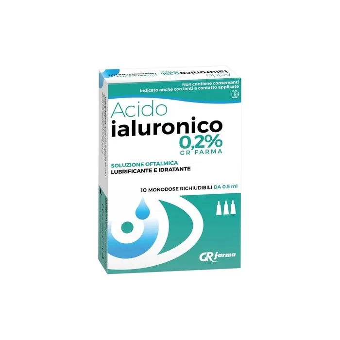 Gr Farma Hyaluronic Acid 0.2% Ophthalmic Solution