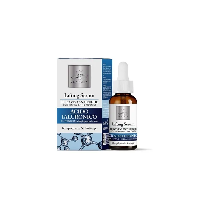 Face Serum Anti-Wrinkle Hyaluronic Acid with Organic Ingredients 30ml