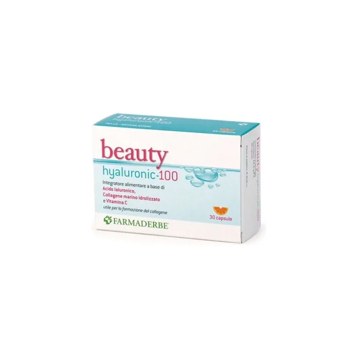 Beauty Hyaluron 100 10 Capsules - Pack of 3