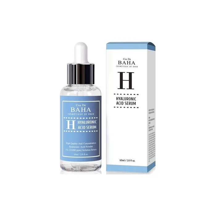 Pure Hyaluronic Acid 1% Serum 10,000ppm Hydrating Face Serum for Fine Lines