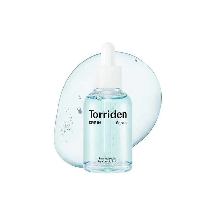 TORRIDEN DIVE-IN Low Molecular Weight Hyaluronic Acid Serum for Face 50ml - Korean Hyaluronic Skin Care for All and Sensitive Skin Types - Clean & Vegan Beauty, Fragrance-Free, Alcohol-Free, Dye-Free