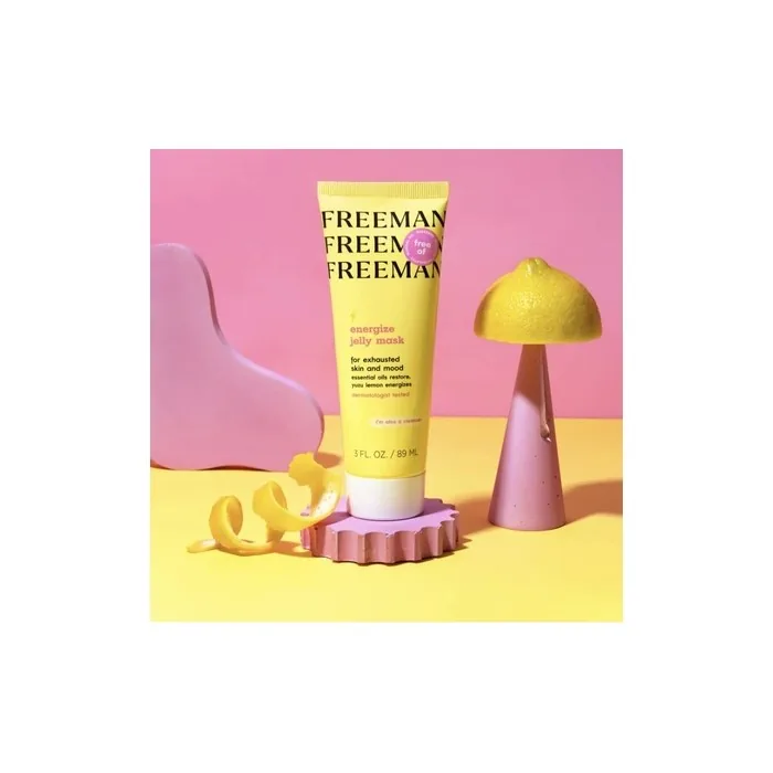 Freeman Energize Yuzu Lemon Jelly Facial Mask 3 fl oz